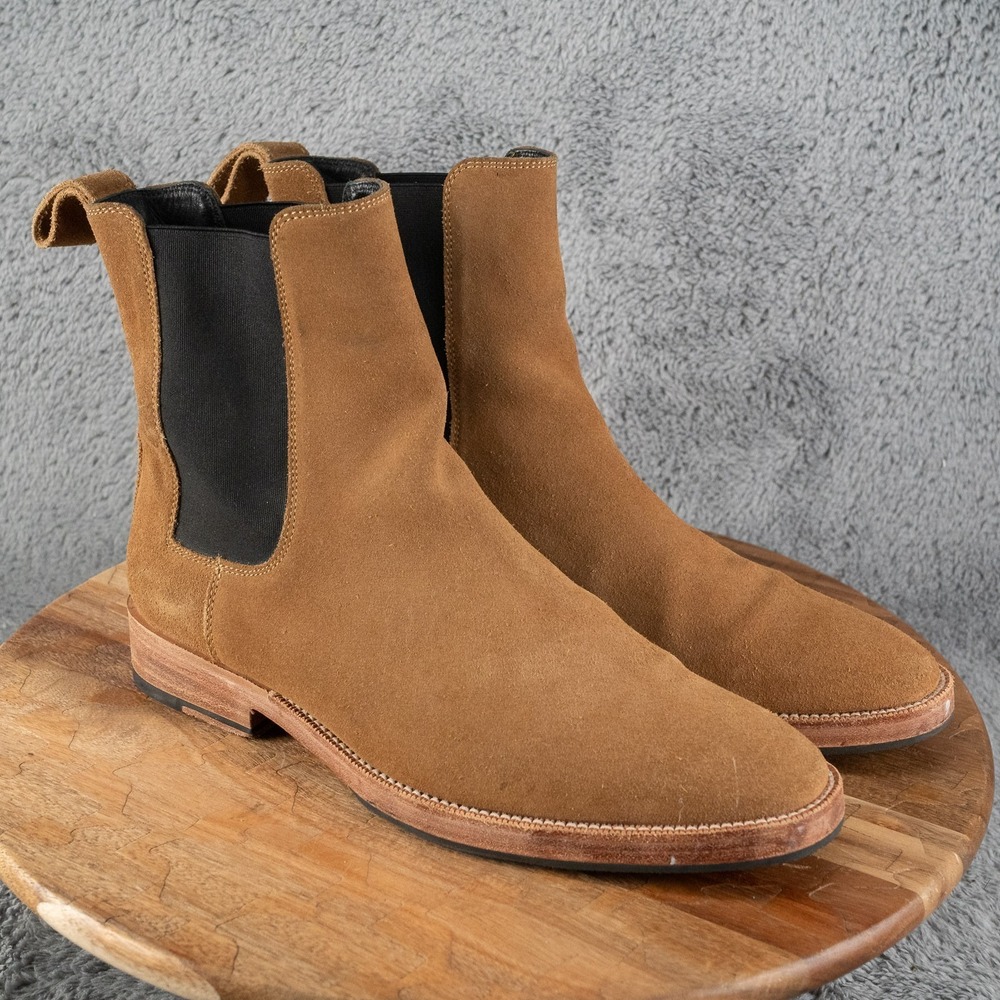 Marciante And Co. The Ambassador Sz 7 Brown Suede Ankle Boots